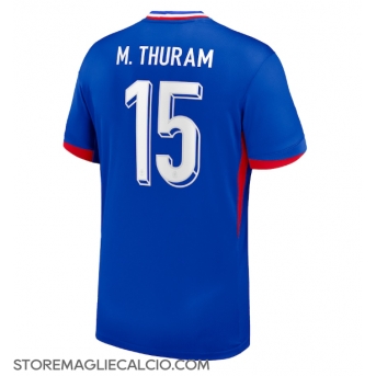 Francia Marcus Thuram #15 Maglia Gara Casa Repliche Europei 2024
